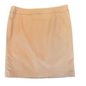 ECCOCI by Carlisle Khaki Tan Knee Length Skirt Size 12/Large MSRP $255
